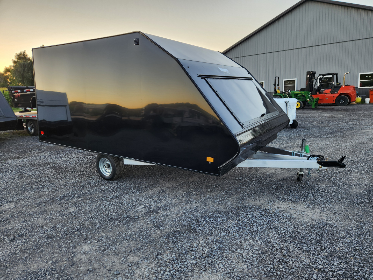 New 2026 Mission MFS101X13 Snowmobile Trailer
