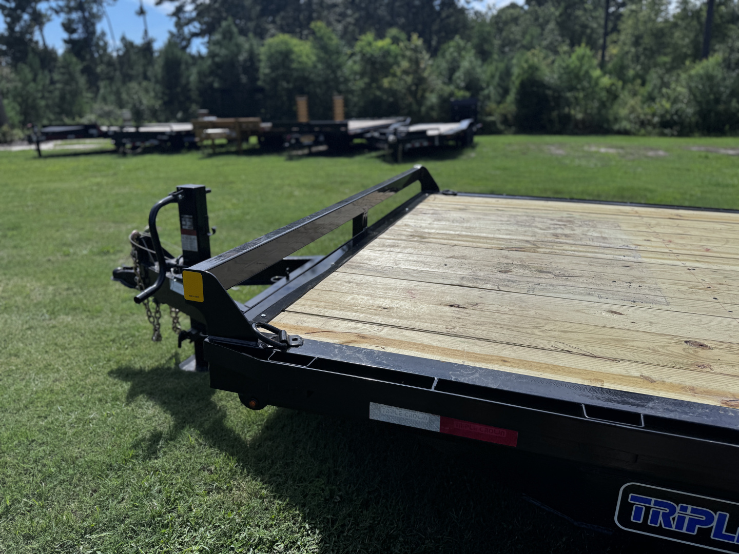 New Triple Crown 8x24 14K Drive Over Fender Equipment Trailer