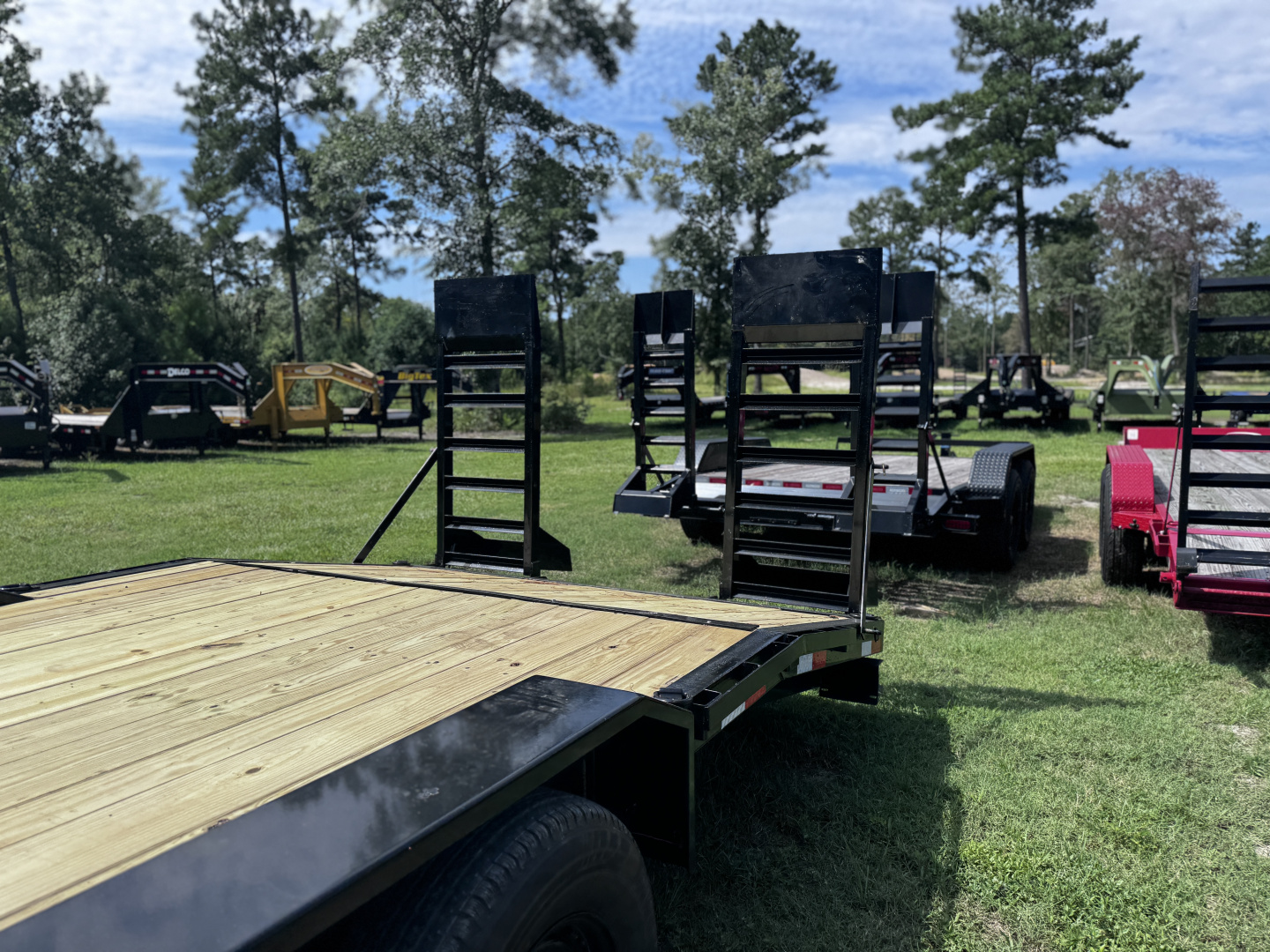 New Triple Crown 8x24 14K Drive Over Fender Equipment Trailer