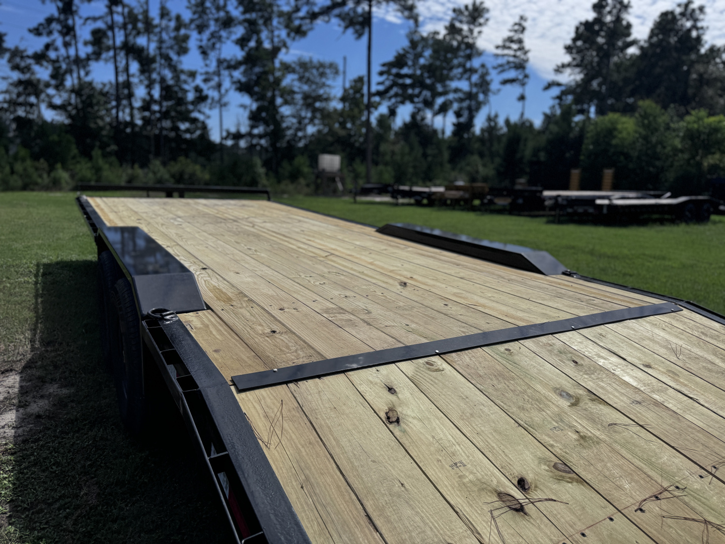 New Triple Crown 8x24 14K Drive Over Fender Equipment Trailer