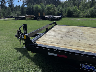 New Triple Crown 8x24 14K Drive Over Fender Equipment Trailer