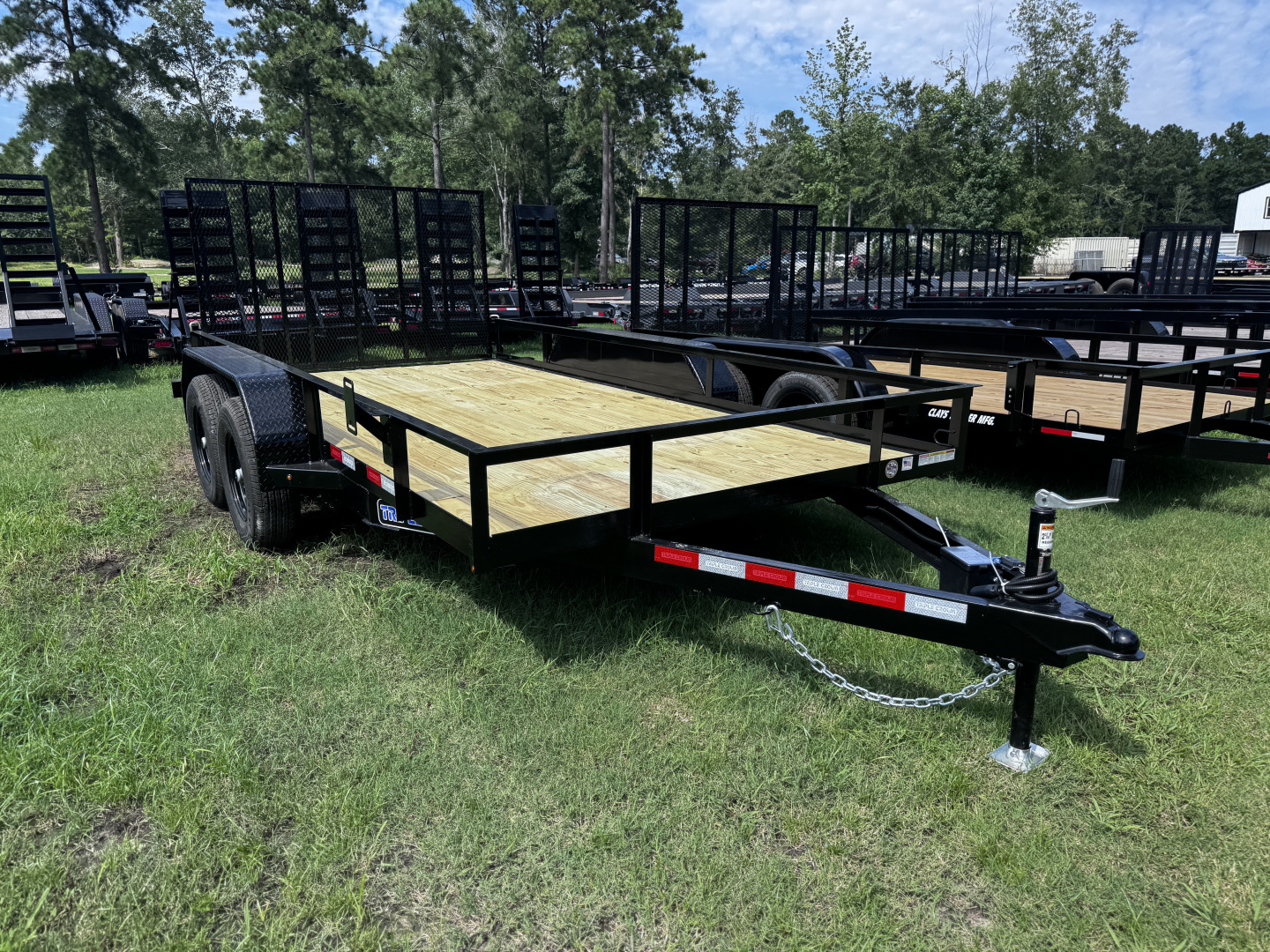New 2025 Triple Crown Trailers 7x1410KHD Utility Trailer