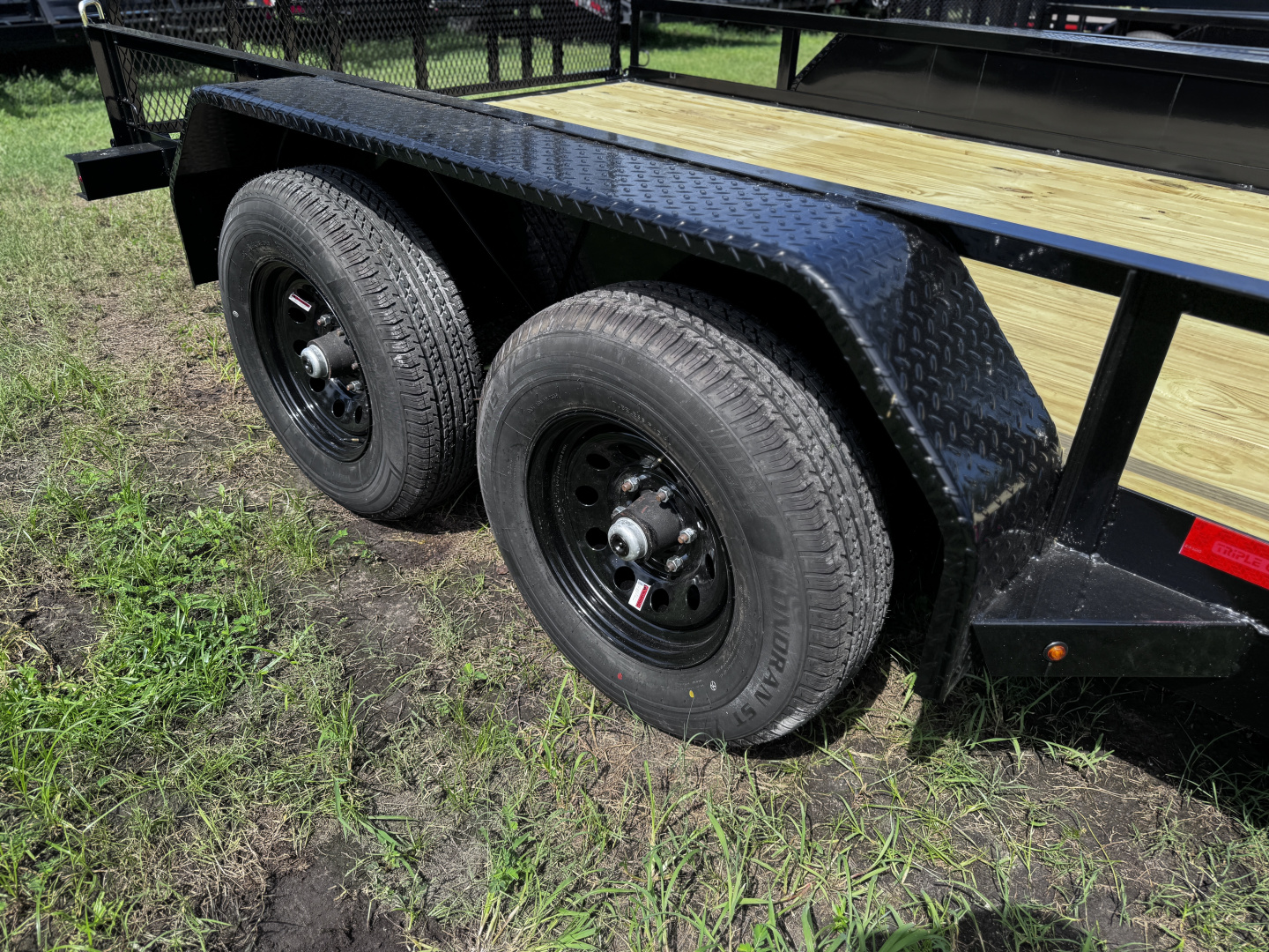 New 2025 Triple Crown Trailers 7x1410KHD Utility Trailer