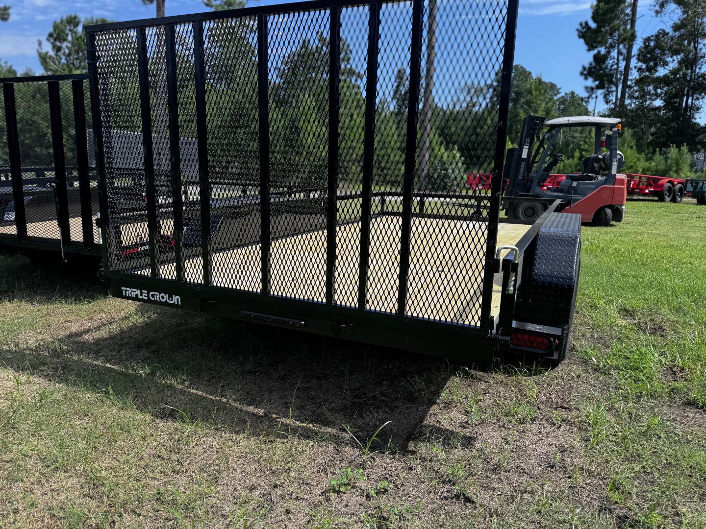 New 2025 Triple Crown Trailers 7x1410KHD Utility Trailer