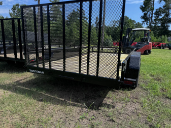 New 2025 Triple Crown Trailers 7x1410KHD Utility Trailer