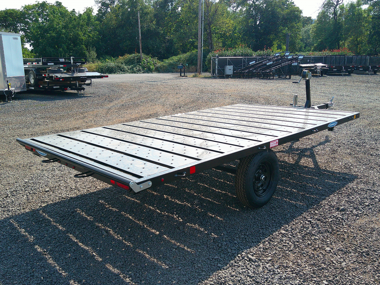 New 2025 RHM Trailers Targhee 7x12 Rafter Trailer Utility Trailer
