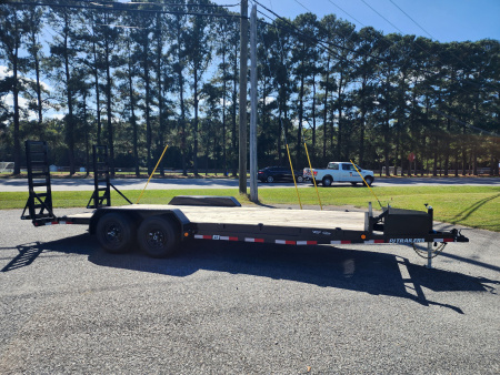 New 2026 PJ Trailers 20' CE 10K w/ Fold Up Ramps & Toolbox