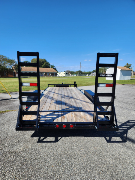 New 2026 PJ Trailers 20' CE 10K w/ Fold Up Ramps & Toolbox