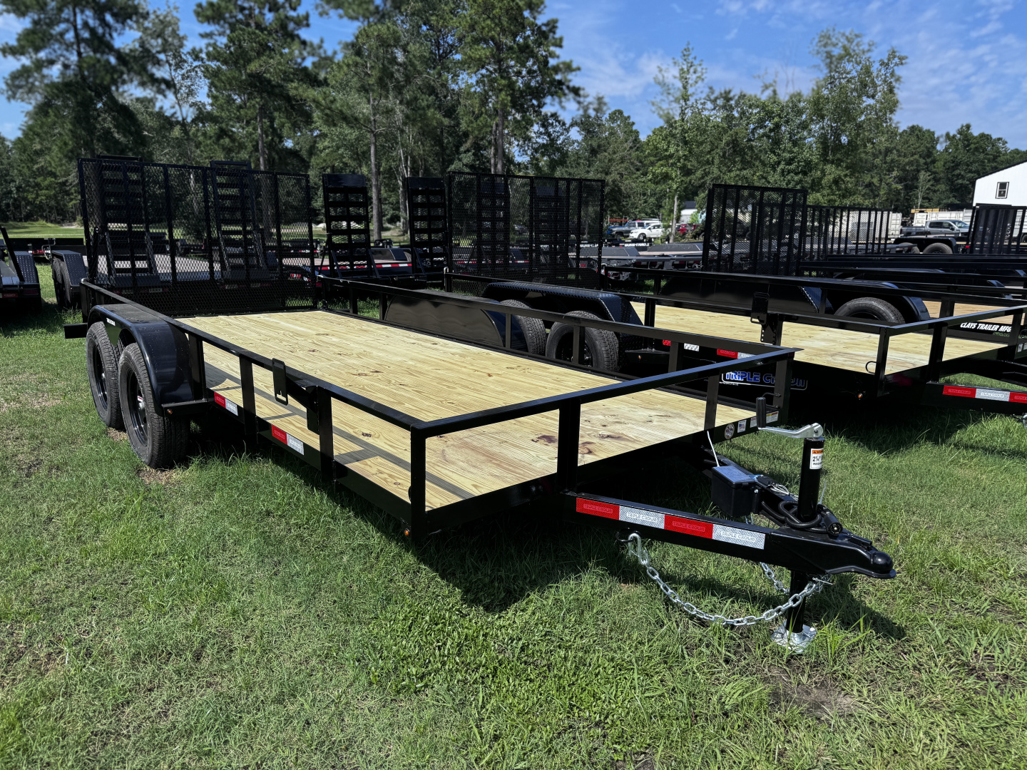 New Triple Crown 6x16 7K Utility Trailer