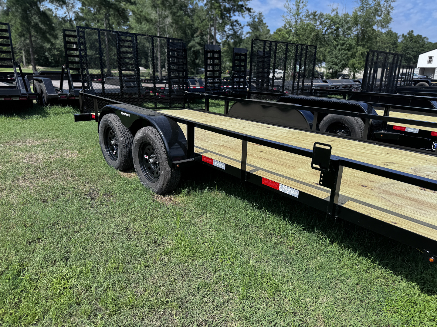 New Triple Crown 6x16 7K Utility Trailer