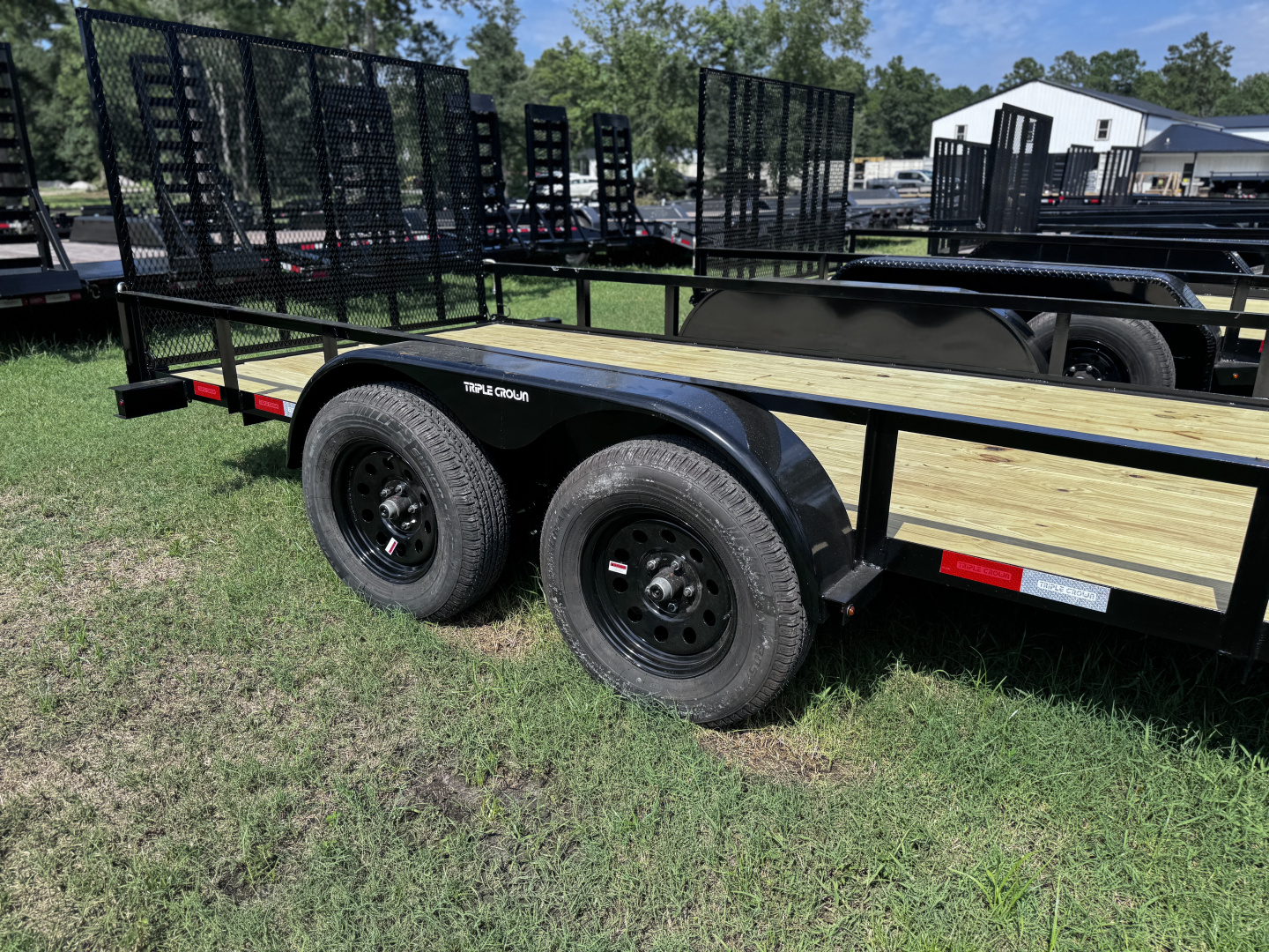 New Triple Crown 6x16 7K Utility Trailer