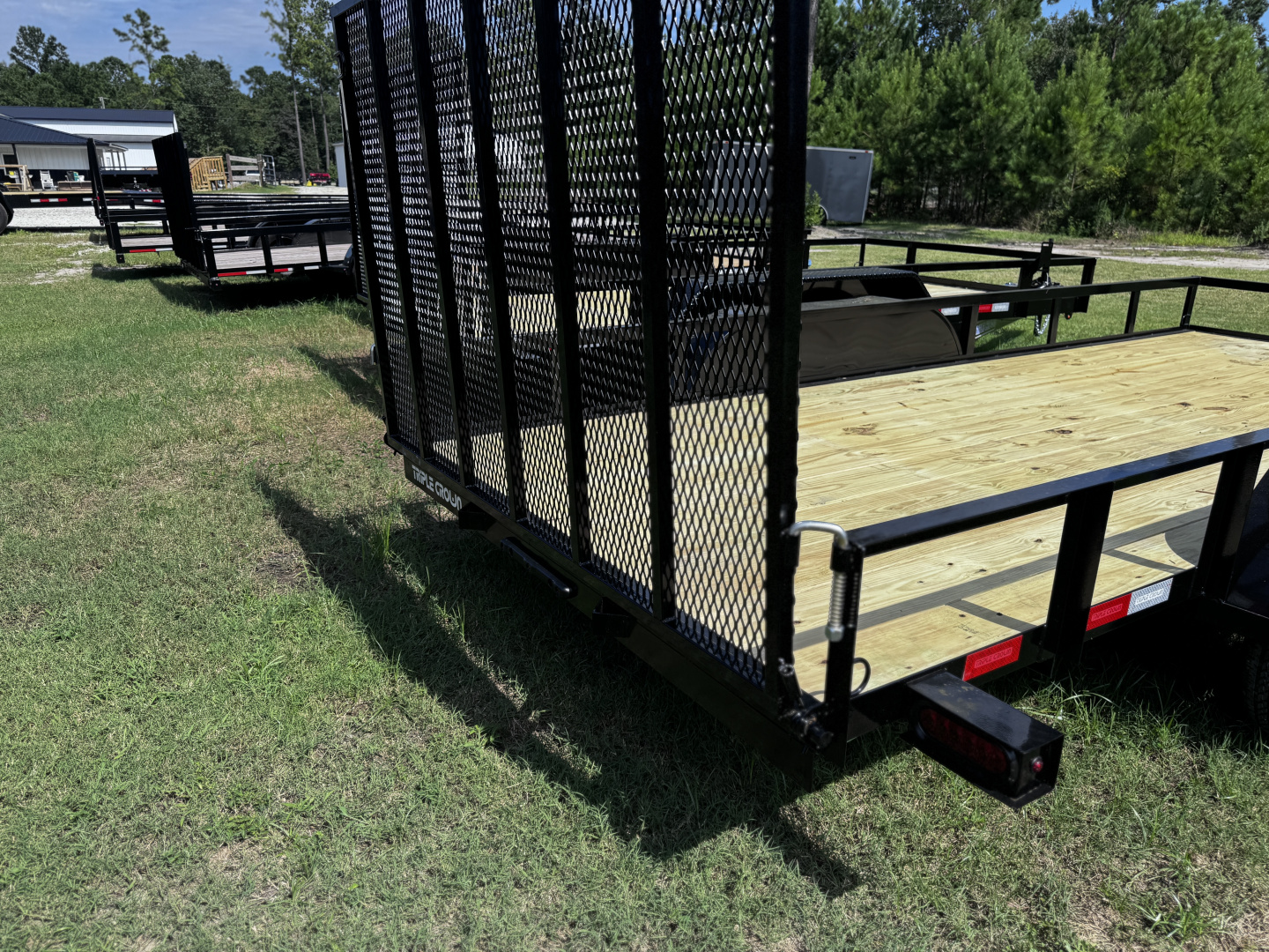 New Triple Crown 6x16 7K Utility Trailer