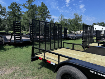 New Triple Crown 6x16 7K Utility Trailer