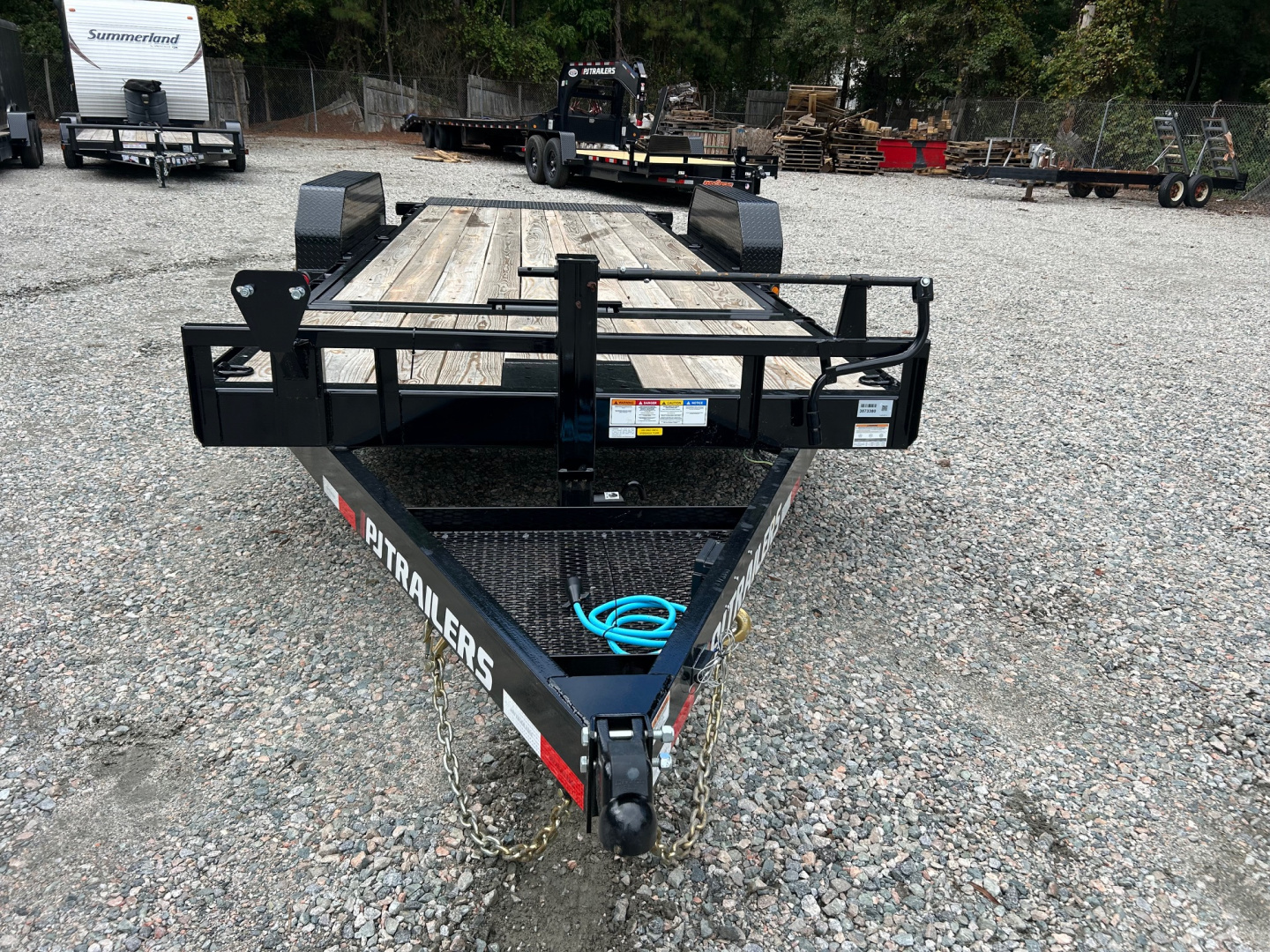 New 2026 PJ Trailers 22ft T6 14K Tilt Tilt Trailer