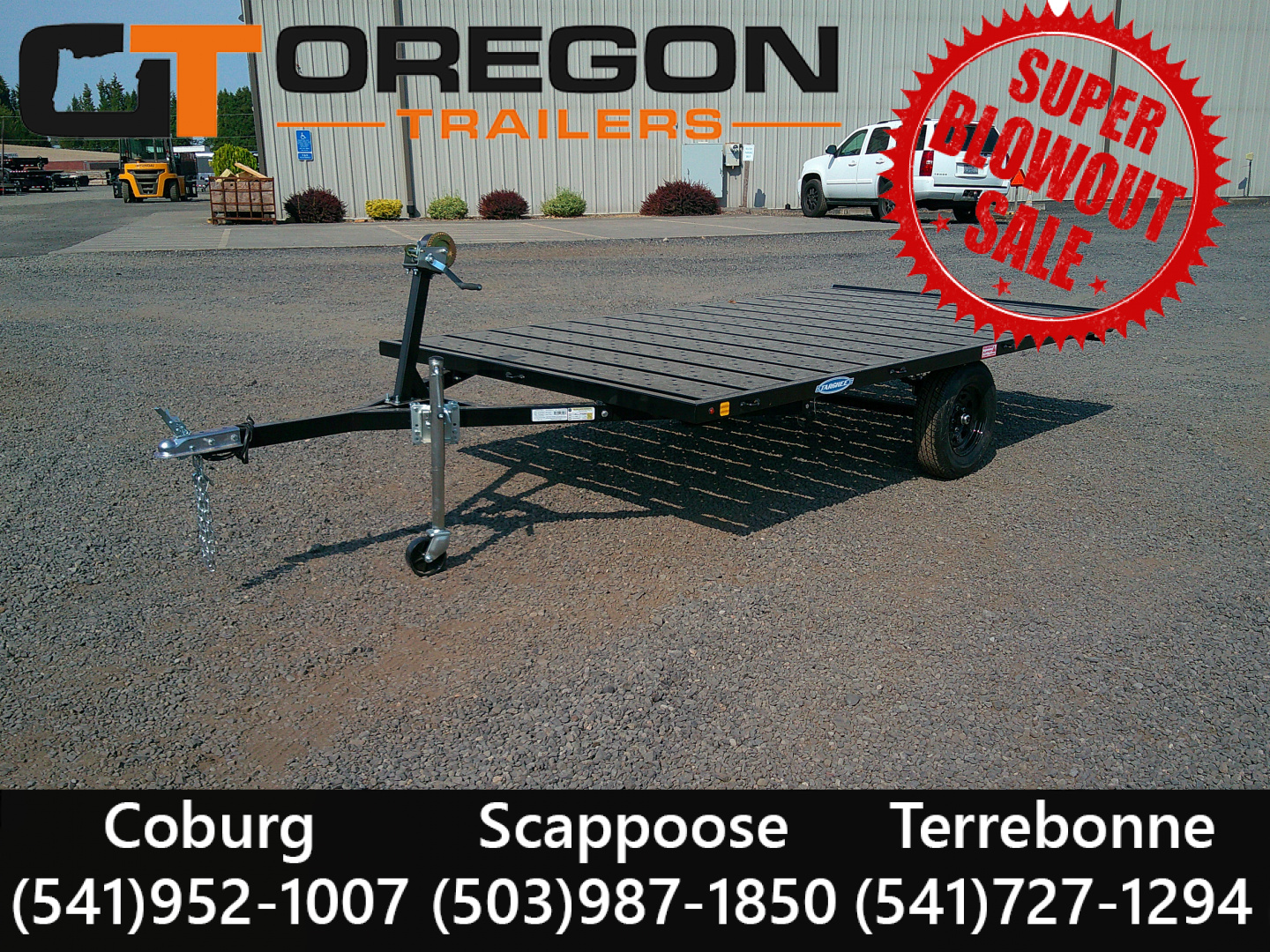 New 2025 RHM Trailers Targhee 7x12 Rafter Trailer Utility Trailer