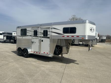 New 2026 4-Star Trailers 2 Horse Straight Load Horse Trailer