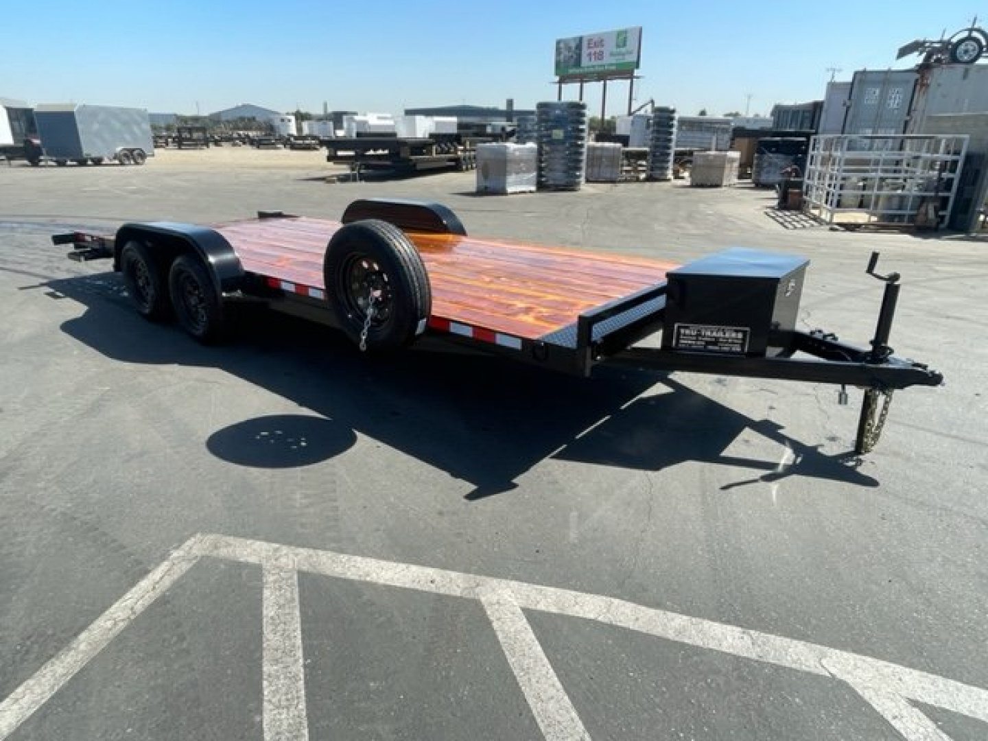 New 2025 TRU Car Hauler 7'x20' Dove tail