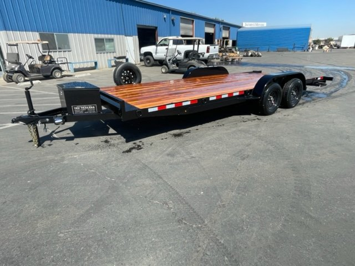 New 2025 TRU Car Hauler 7'x20' Dove tail