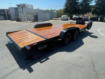 New 2025 TRU Car Hauler 7'x20' Dove tail