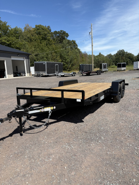 New 2026 CAR MATE TRAILERS 18' 10K Wood Deck Car / Racing Trailer