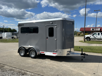 New 2026 Shadow 2 Horse Straight Load Horse Trailer