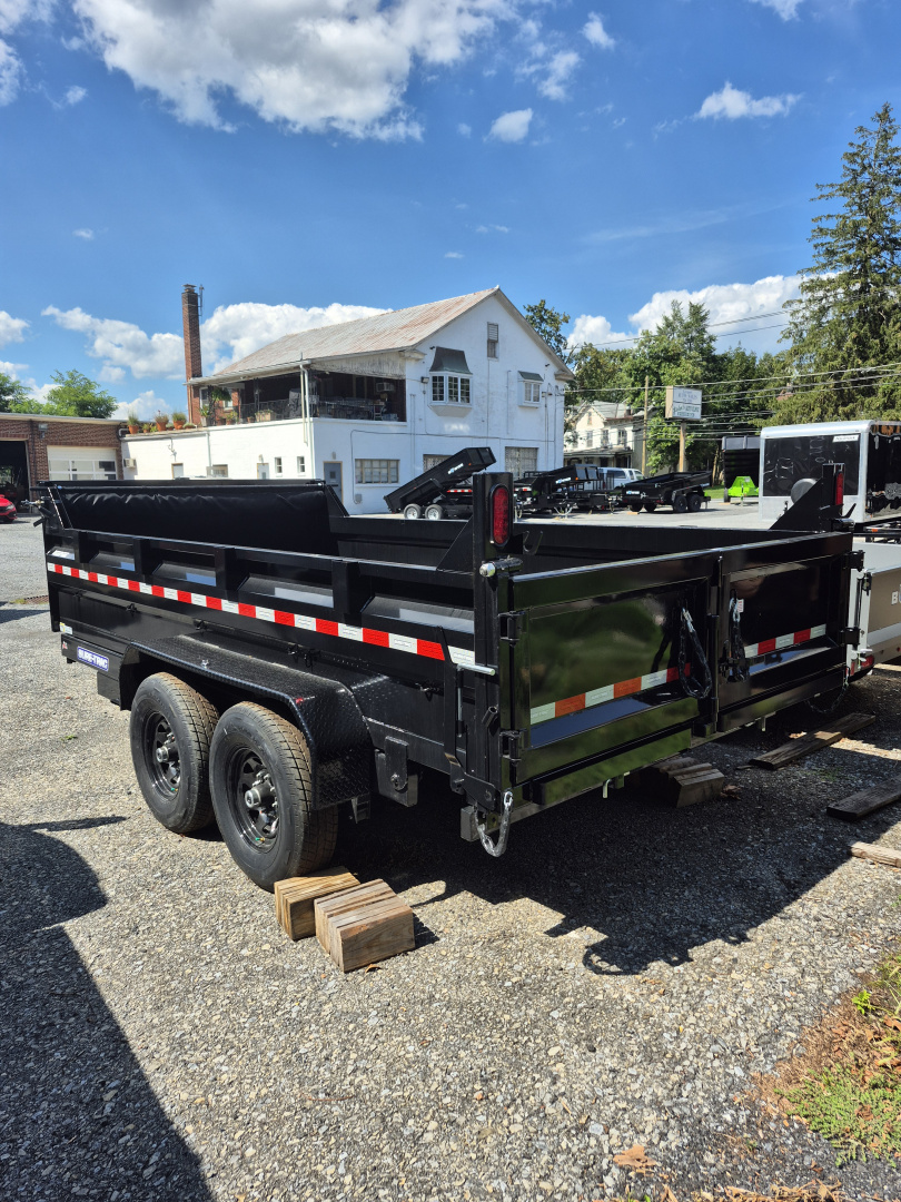 New 2025 Sure-Trac HD DUMP TRAILER 7 X 14 14K RATED