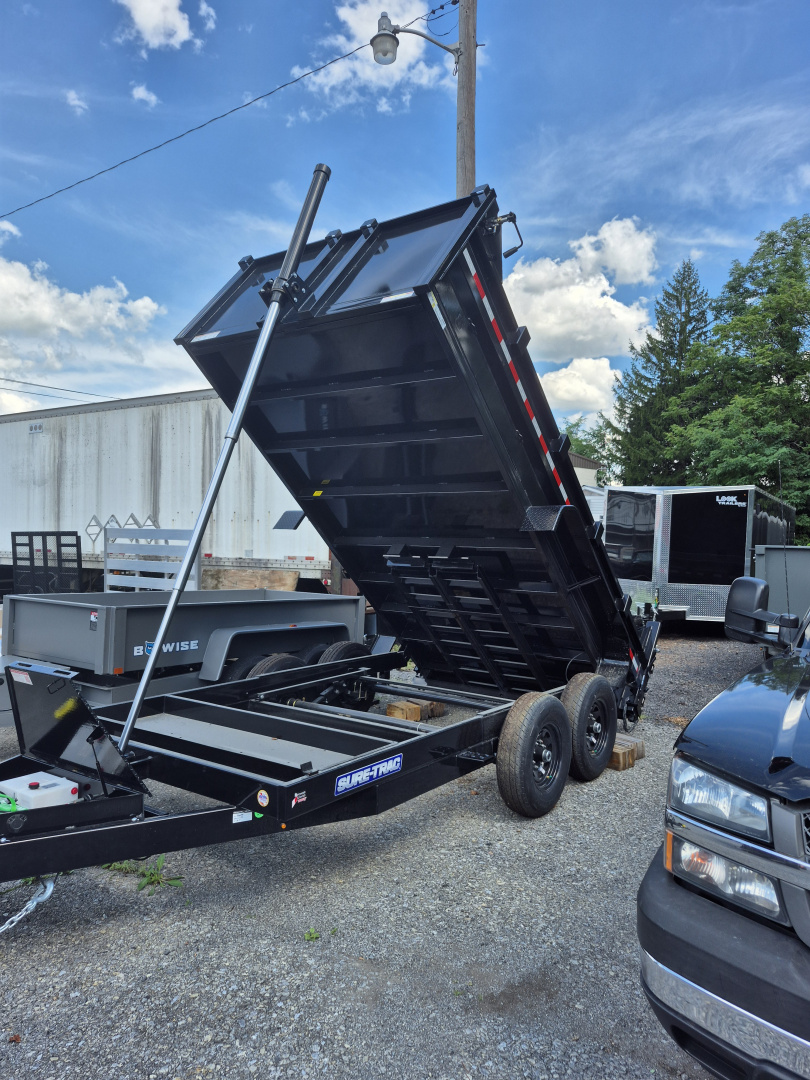 New 2025 Sure-Trac HD DUMP TRAILER 7 X 14 14K RATED