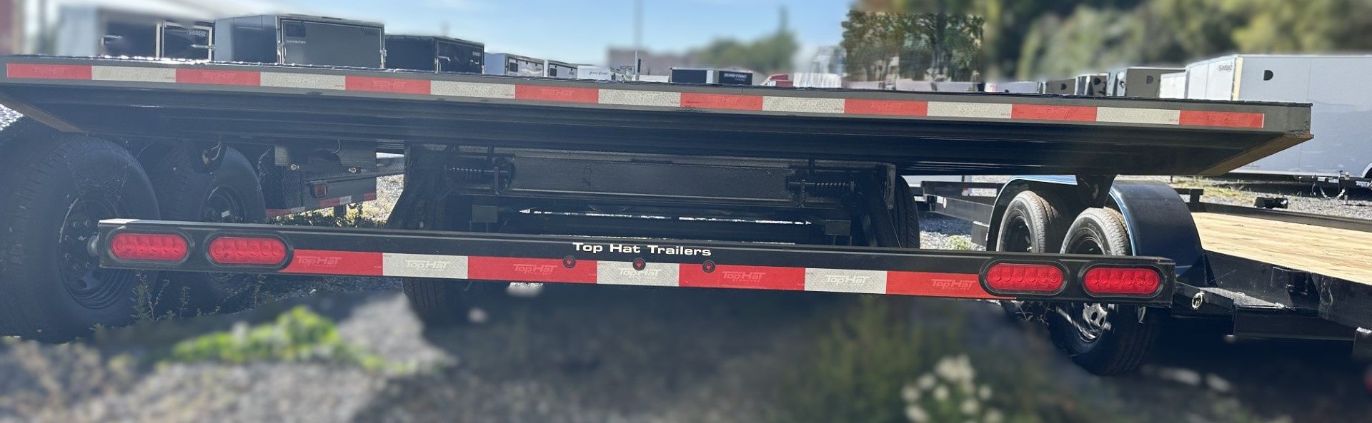 New 2025 Top Hat 20X102 14K Tilt Deck Car Hauler