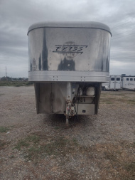 Used 2003 Exiss Trailers 3 Horse with 8' Living Quarters
