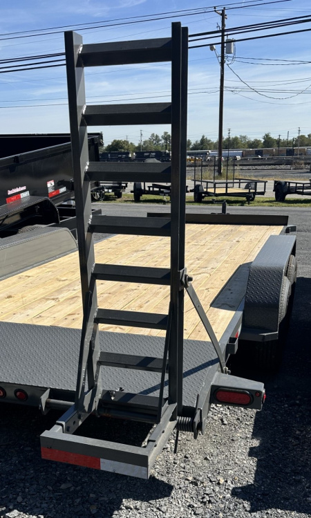 New 2026 Top Hat 7X18 EH10 Equipment Trailer