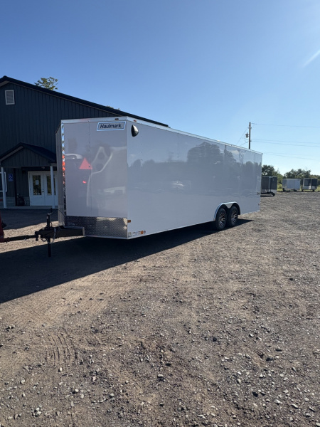 New 2026 Haulmark Passport Deluxe 8.5x24 7' Interior Height Cargo / Enclosed Trailer w/Beavertail and Mags