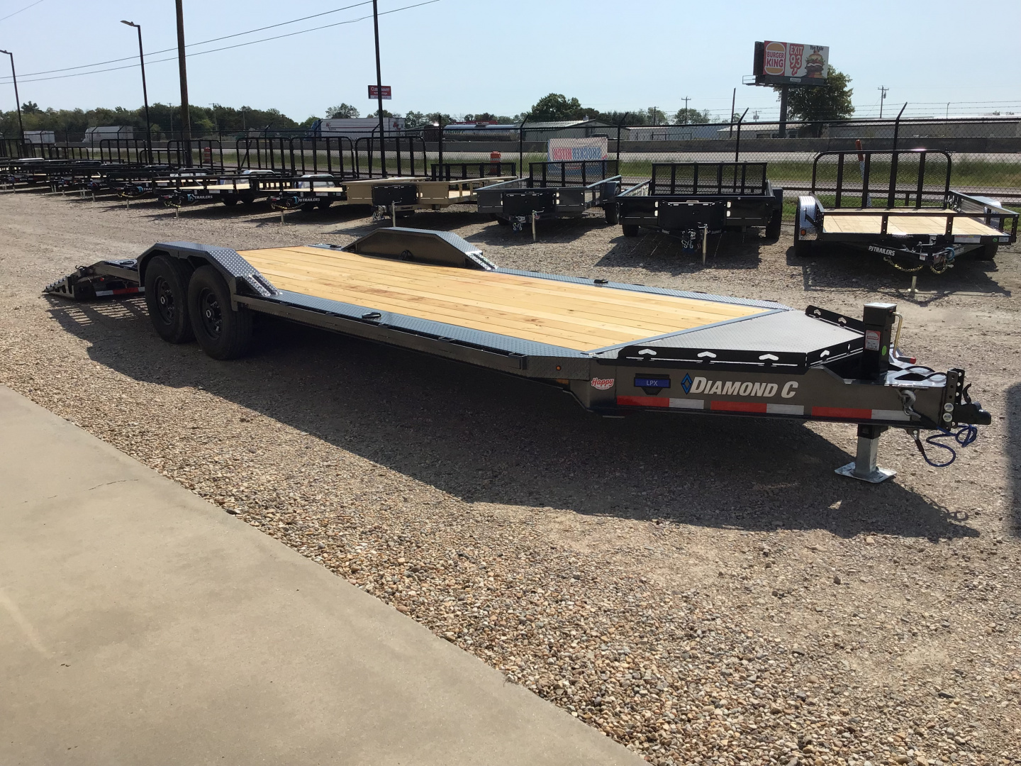 New 2026 Diamond C 102"x24' BP Extreme Duty Equipment Trailer - LPX207