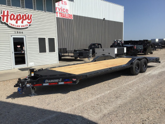 New 2026 Diamond C 102 x24' BP Extreme Duty Equipment Trailer - LPX207