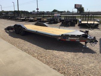 New 2026 Diamond C 102"x24' BP Extreme Duty Equipment Trailer - LPX207