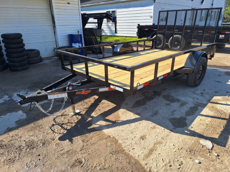 New 2026 Down 2 Earth Trailers 76x12 Single Axle Landscape Trailer