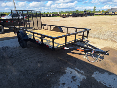 New 2026 Down 2 Earth Trailers 76x12 Single Axle Landscape Trailer