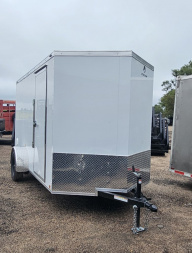 New 2025 Stallion Manufacturing LLC 6' x 12' Cargo / Enclosed Trailer