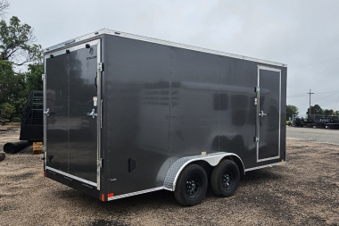 New 2025 STALLION MANUFACTURING LLC 7' x 16' Cargo / Enclosed Trailer