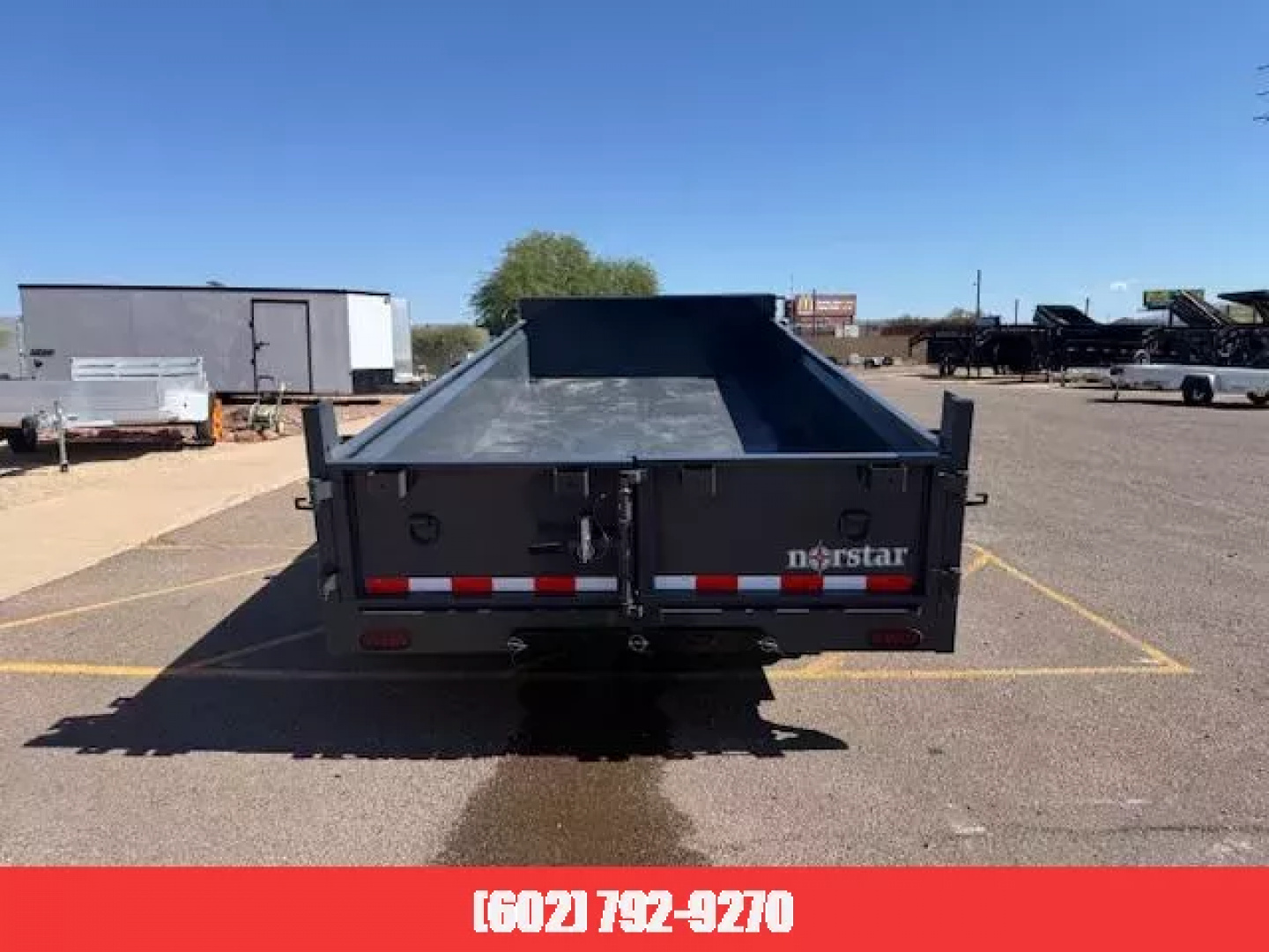 New 2026 Norstar 16x83 Norstar Tandem Axle Dump, 14K GVWR, 20" Sides Dump Trailer