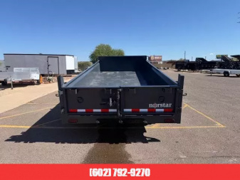 New 2026 Norstar 16x83 Norstar Tandem Axle Dump, 14K GVWR, 20" Sides Dump Trailer