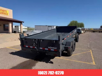 New 2026 Norstar 16x83 Norstar Tandem Axle Dump, 14K GVWR, 20" Sides Dump Trailer