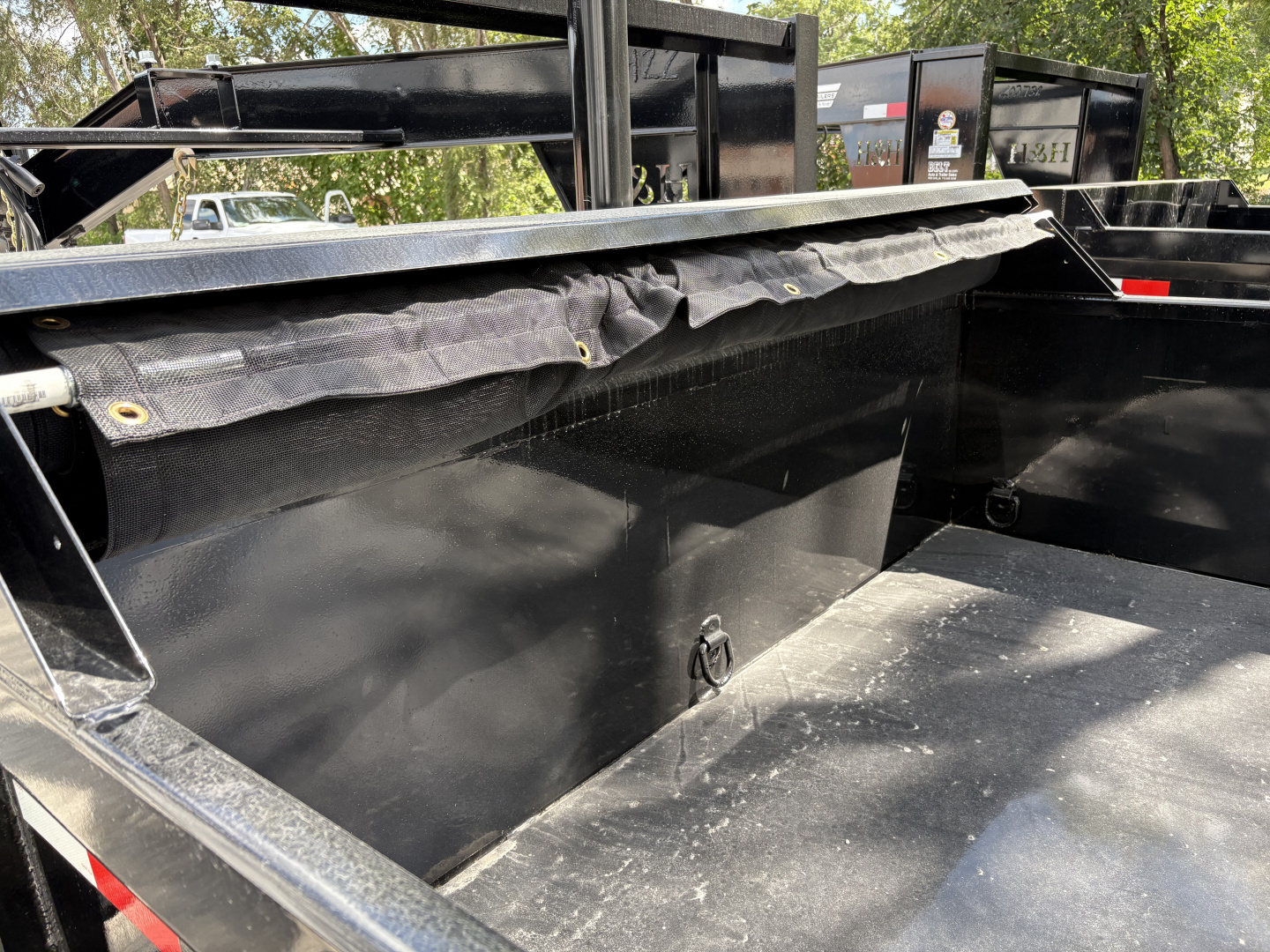 New 2025 H&H 83x16 17.6k Telesopic Topline Dump Trailer