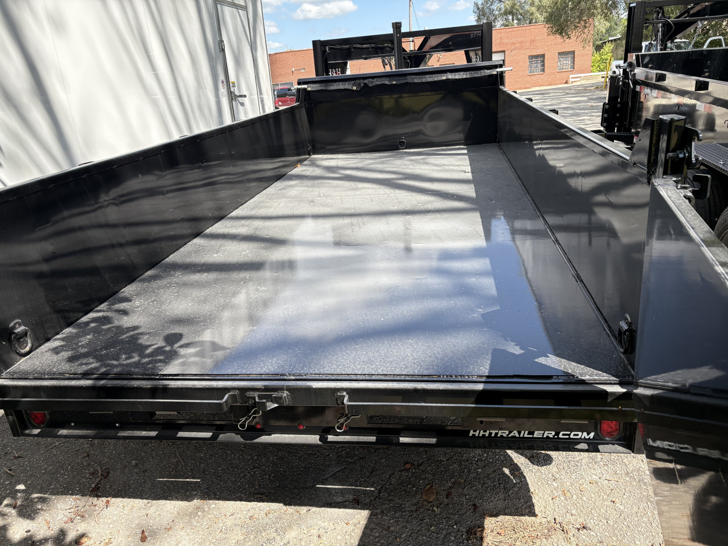 New 2025 H&H 83x16 17.6k Telesopic Topline Dump Trailer