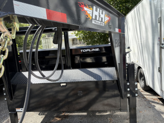 New 2025 H&H 83x16 17.6k Telesopic Topline Dump Trailer