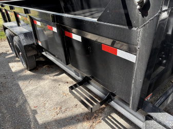 New 2025 H&H 83x16 17.6k Telesopic Topline Dump Trailer