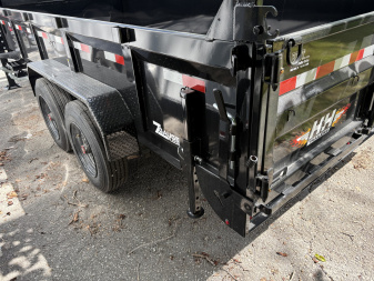 New 2025 H&H 83x16 17.6k Telesopic Topline Dump Trailer