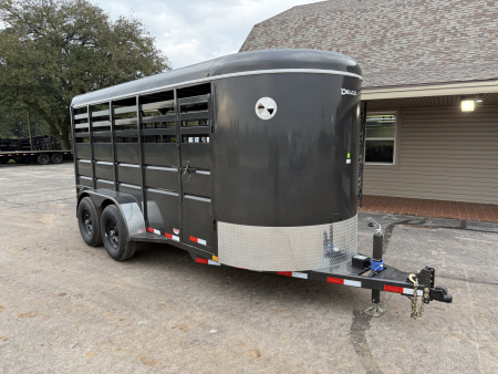New 2026 Delco 6'x16' BP Livestock Trailer - S6