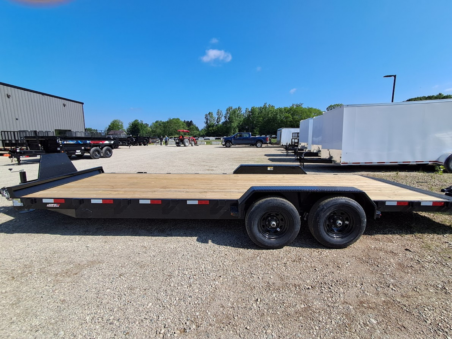 New 2025 H&H HCH8222-BP-100 Car / Racing Trailer