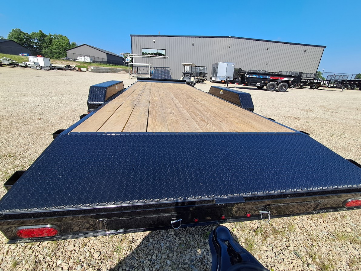 New 2025 H&H HCH8222-BP-100 Car / Racing Trailer