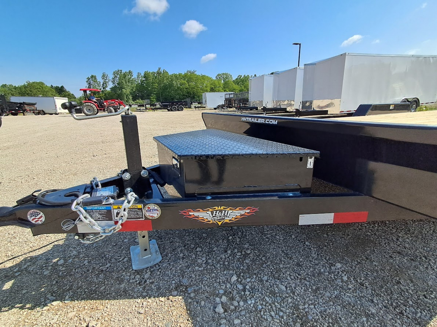 New 2025 H&H HCH8222-BP-100 Car / Racing Trailer